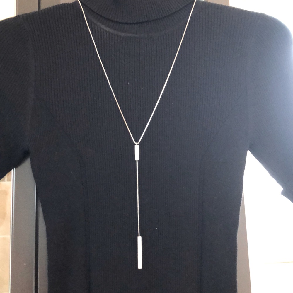 💙Silver “Y” Necklace